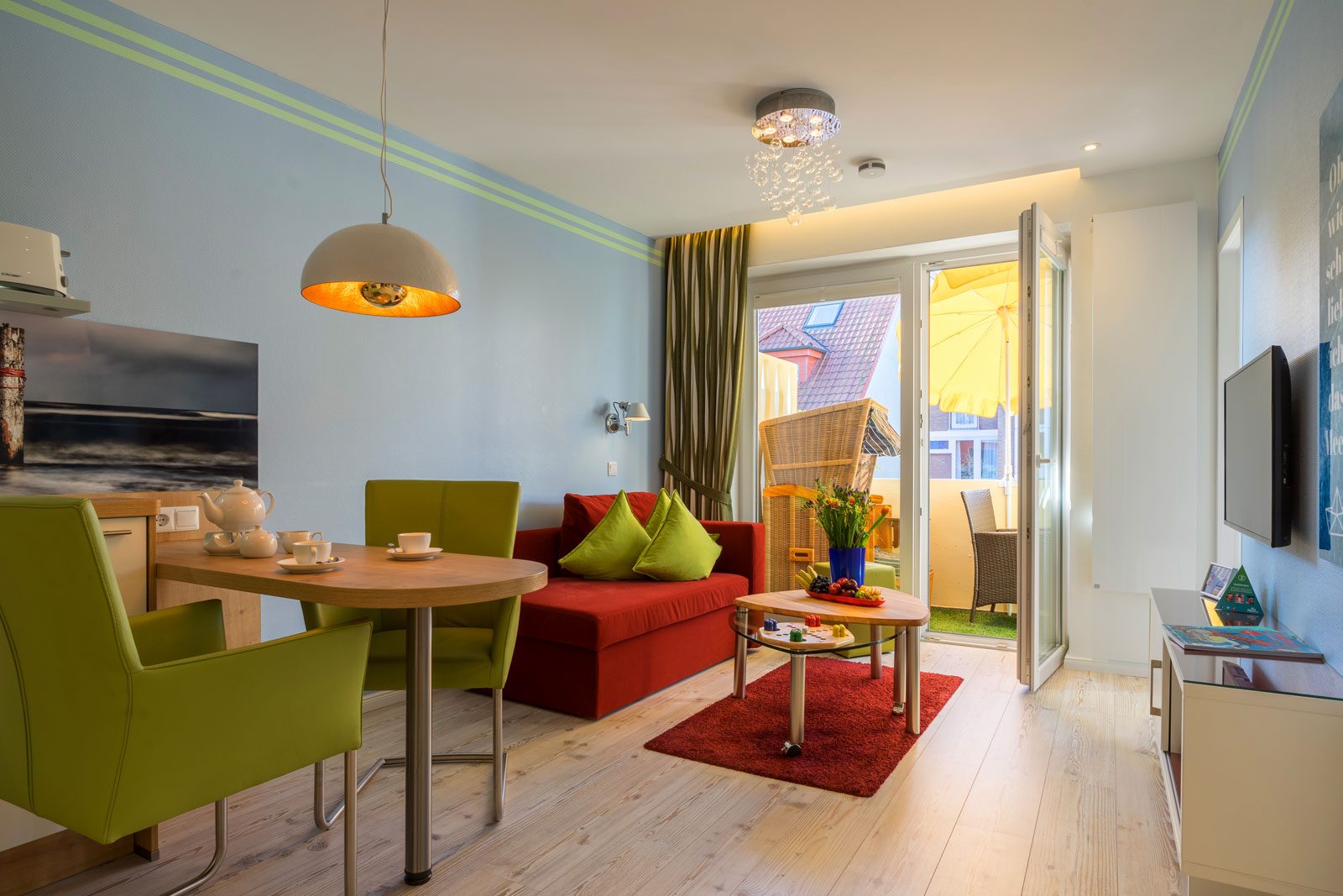 Single apartment norderney